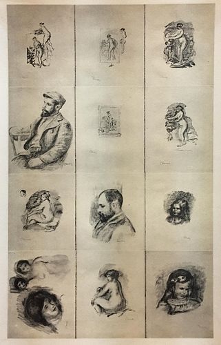Pierre-Auguste Renoir - Douze Lithographies Originales