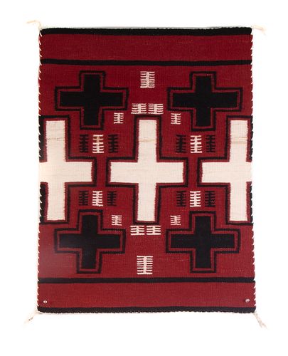 Diné [Navajo], Group of Two Textiles
