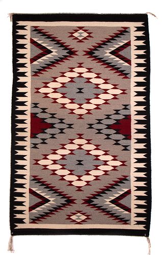 Diné [Navajo], Betty Tsosie, Four Corners Textile, 1989