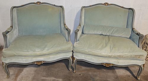Pair of French Love Seats