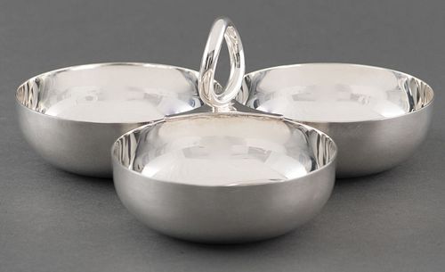 Christofle Vertigo Silver-Plated Nut Dish