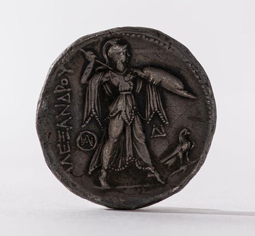 Ptolemy I Soder Silver Tetradrachm Ancient Coin
