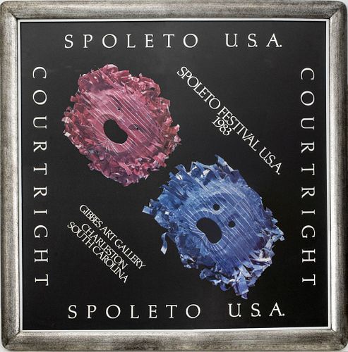 Robert Courtright 1983 Spoleto Festival Poster