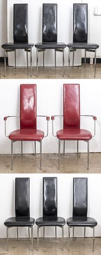 Vegni & Gualtierotti for Fasem Dining Chairs, 8