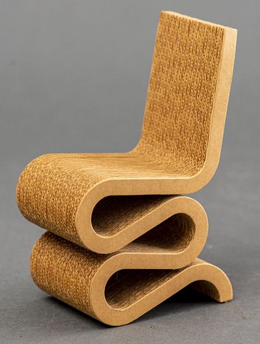 Vitra Miniature Frank Gehry Wiggle Side Chair