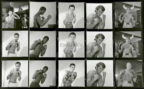 500+ Negatives of Boxing including Paul Burke, Carl Crook, Steve Foster, Adi Lewis, Maurice Core, To