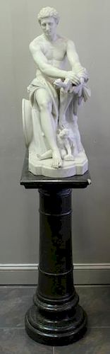 ANDREINI, Ferdinando."Ludovisi Ares" Carved Marble