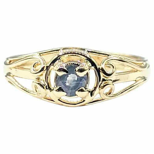 Charming Alexandrite & 14K Gold Ring