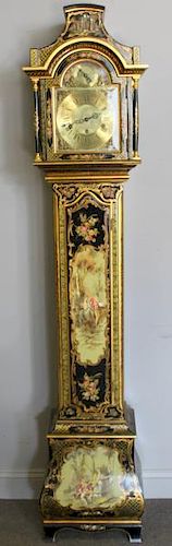 Paint, Gilt & Mother of Pearl Decorated
