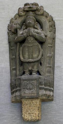Carved Stone Nepalese or Asian Stone Carving of a