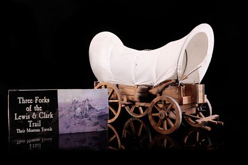 Montana 200 Years Lewis & Clark Covered Wagon