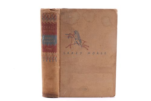 1942 1st Ed. Crazy Horse: Strange Man of Oglalas
