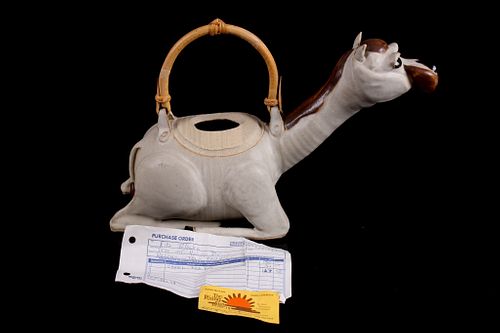 Camel Teapot from Victor Montana 1987