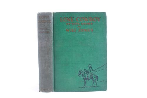 1930 1st Ed. The Lone Cowboy by Will James