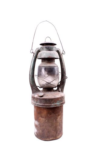Early 1900s Embury MFG Co. "Air Pilot" Gas Lantern