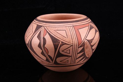 Hopi Acoma Polychrome Pottery Rosalie Kaye Vessel