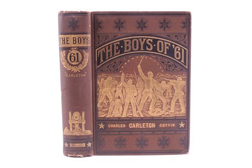 1881 1st Ed. The Boys of '61 by Charles Coffin