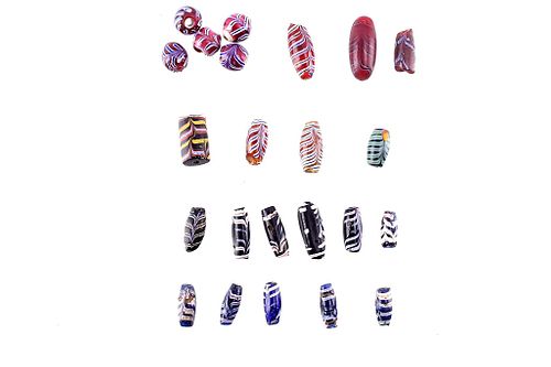 Fancy Feather Trade Bead Collection