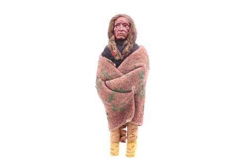 Original Plains Indian Skookum Trade Blanket Doll