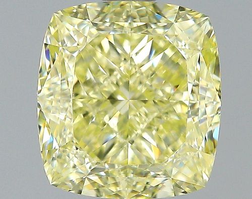 1.55 ct., Fancy Light Yellow/VVS2, Cushion cut diamond, unmounted, SH-0888