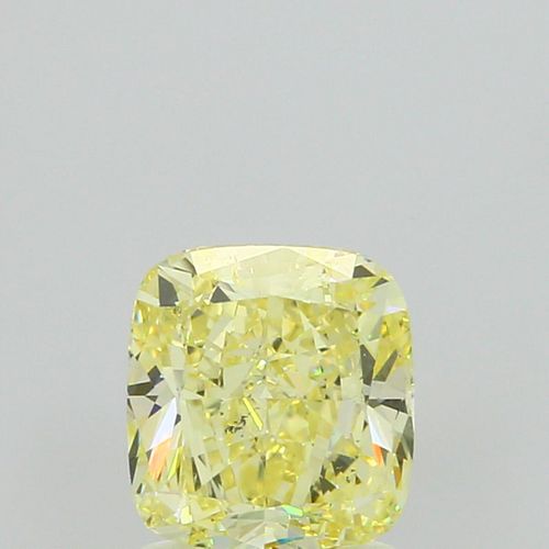 1.51 ct., Fancy Yellow/SI1, Cushion cut diamond, unmounted, PP4170-45-S