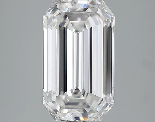 5.03 ct., D/IF, Emerald cut diamond, unmounted, LM-0013
