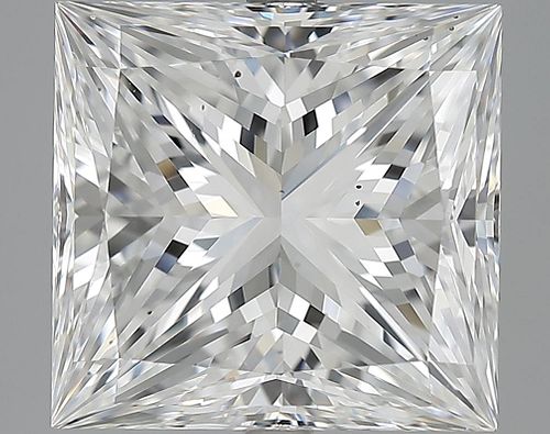 8.06 ct., E/VS2, Princess cut diamond, unmounted, IM-53-252-09