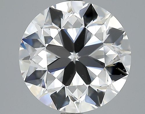5.02 ct., D/VVS2, Round cut diamond, unmounted, LM-0008