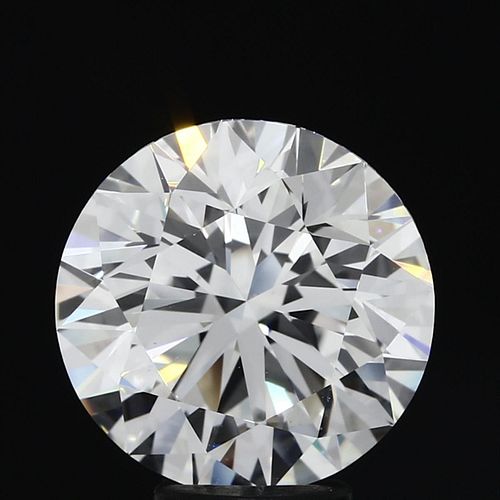 5.36 ct., F/VVS2, Round cut diamond, unmounted, MGS-021-09