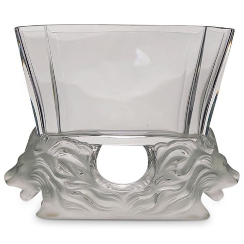 Lalique Crystal "Venise" Vase
