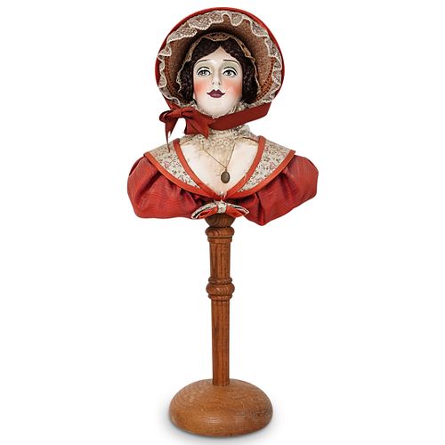Vintage Sir Cedrics Woman Head Doll