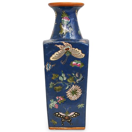 Chinese Cobalt Blue Porcelain Vase