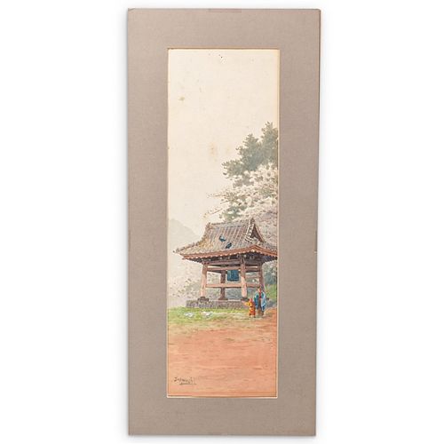 Ginnosuke Yokouchi (Japan, 1870) Watercolor