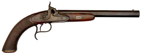 John Wilkes Booth Dueling Target Pistol 