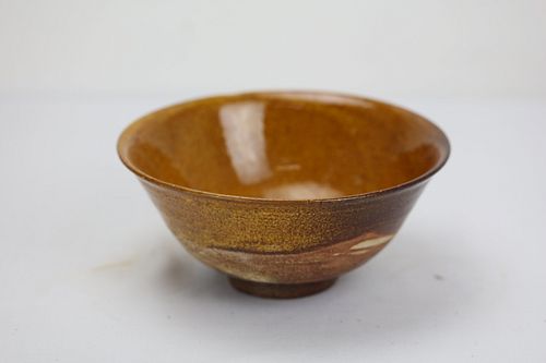 A Chinese Yellow Glaze Bowl
