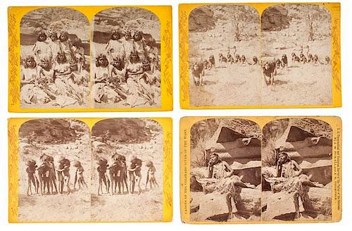 Powell Survey Stereoviews of Paiute Indians, Photographed by Hillers 