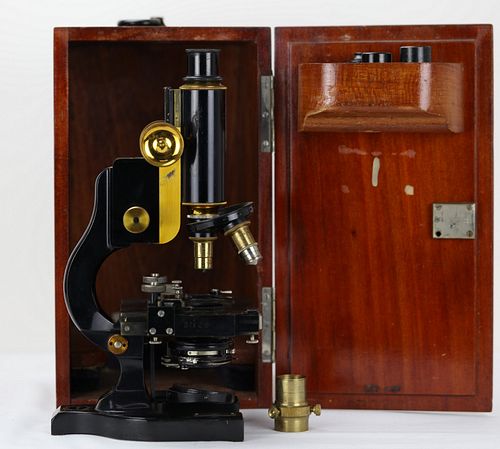 A Vintage Microscope Spencer Lens Buffalo NY