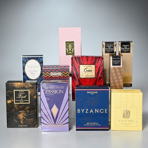 Group lot of designer new perfumes