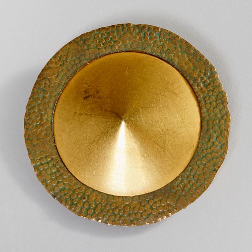 Wilhelm Buchert gold domed brooch
