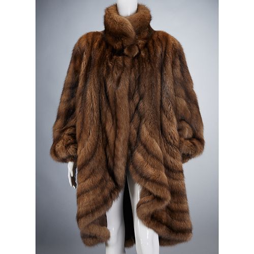 Russian Royal Crown sable fur coat
