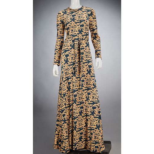 Diane Von Furstenberg batik maxi dress