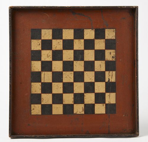 Early Painted Checkerboard