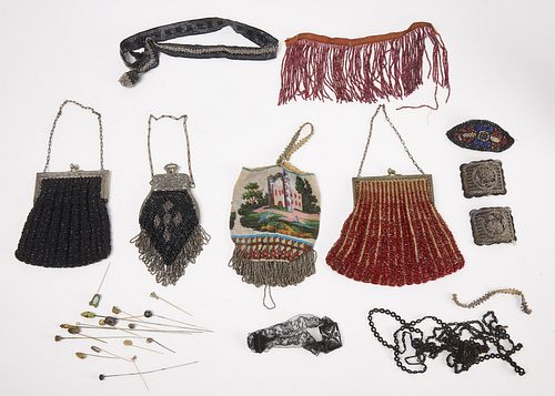 Beaded Purses and Hat Pins