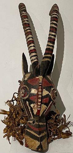 Original Vintage BAMANA Ceremonial Mask/ MALI origin