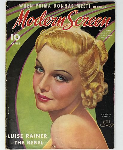 Modern Screen, July 1937 10 cents