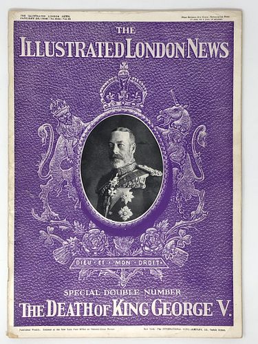 The ILLUSTRATED LONDON NEWS, January 25 1936 the Death
