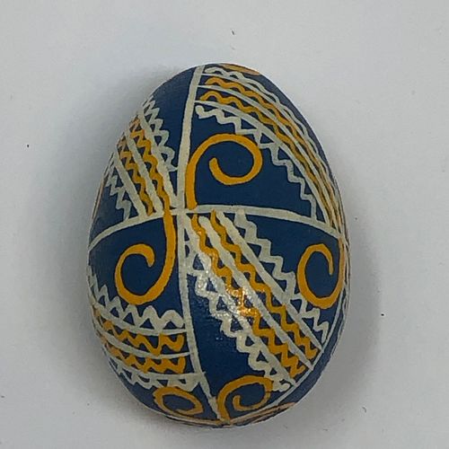 NATIVE INDIAN AMERICAN ornamental egg