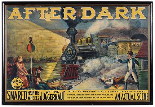 Rare "After Dark" Poster