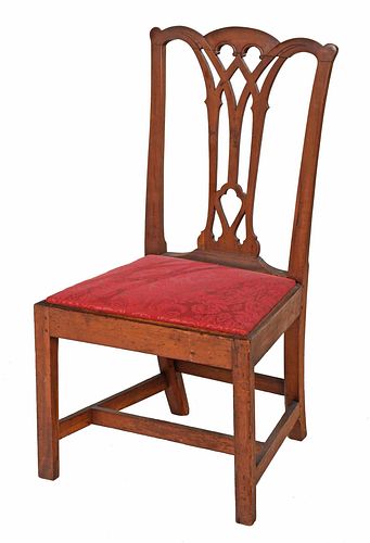 American Chippendale Cherry Side Chair