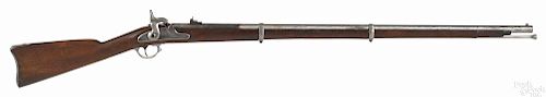 U.S. Springfield Model 1863, Type I rifled musket, .58 caliber percussion, 39'' round barrel.